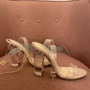 Clear Steve Madden heels